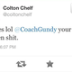 Illustration for article titled OK State QB Clint Chelfs Brother Not Happy With Mike Gundy